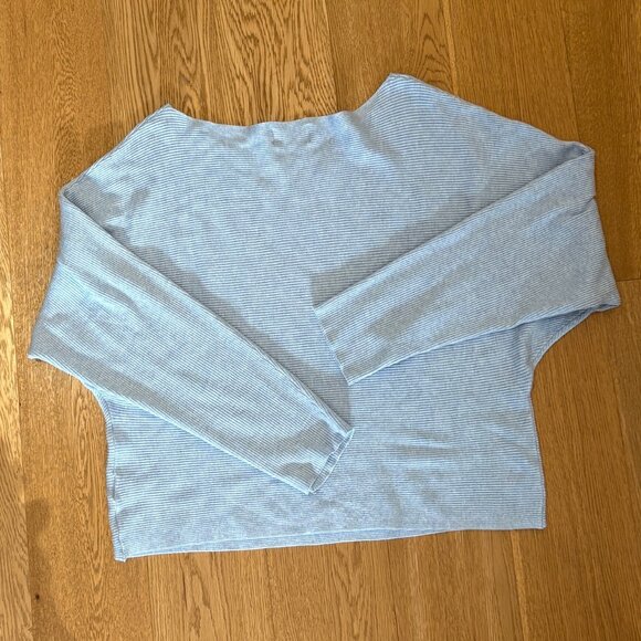 Simons Twik Relaxed Long-sleeved Sweater - Light Blue - Large - Picture 2 of 4